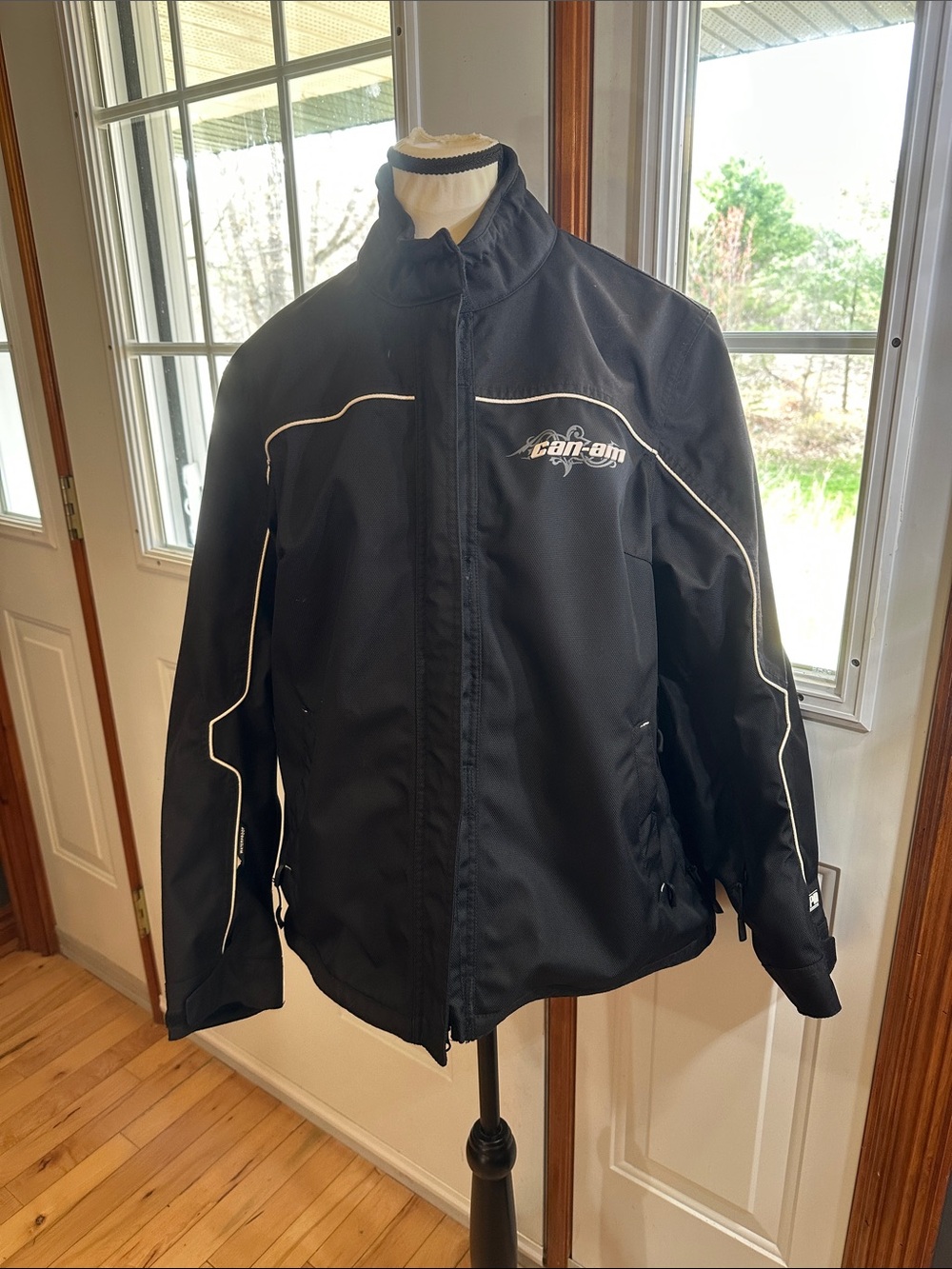 Can-Am Black Piped Jacket